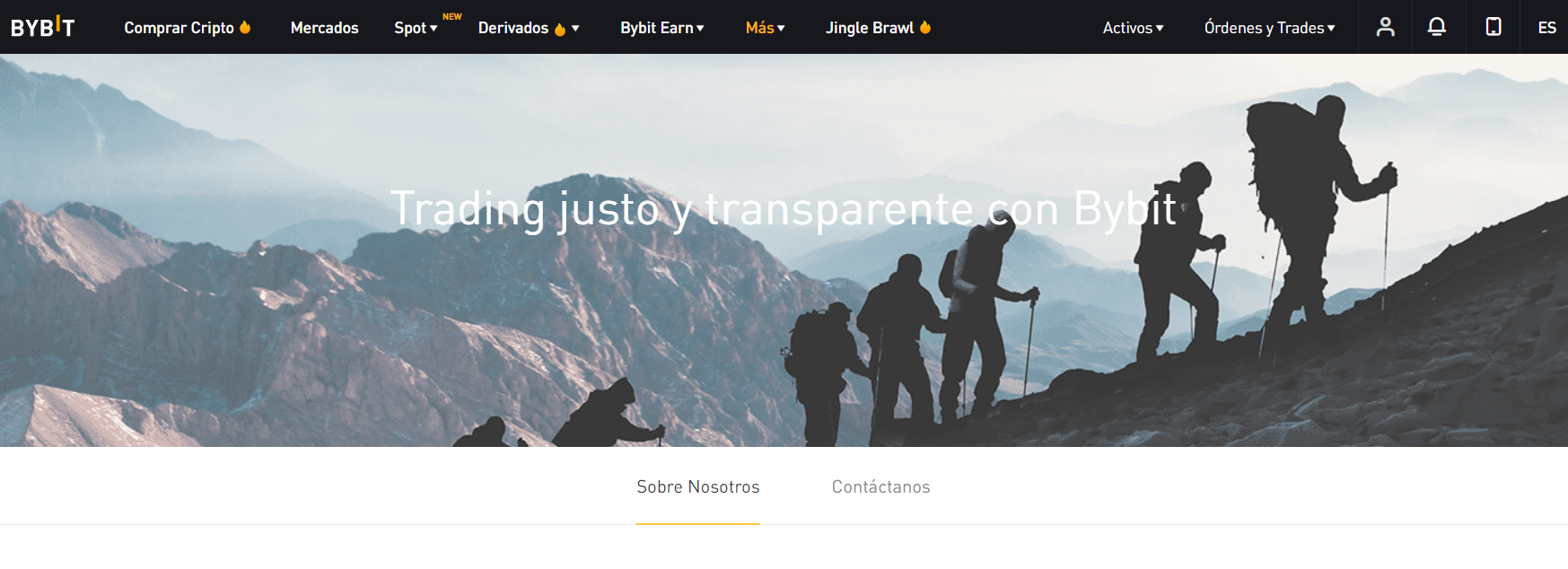 Plataforma de negociación de derivados Bybit Plataforma de negociación de derivados Bybit